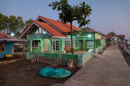 cozy community garden