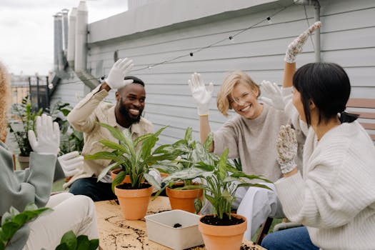 urban gardening community