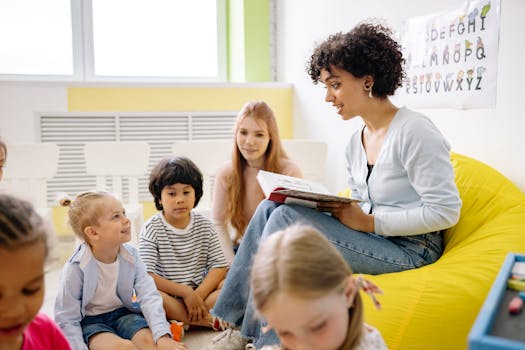 urban classroom with engaged students