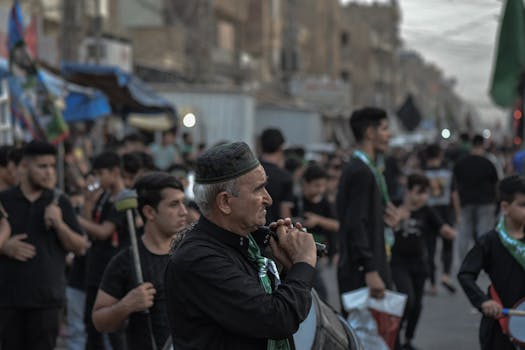 celebration of cultural diversity during a local festival