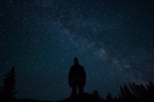 person meditating in a calm space