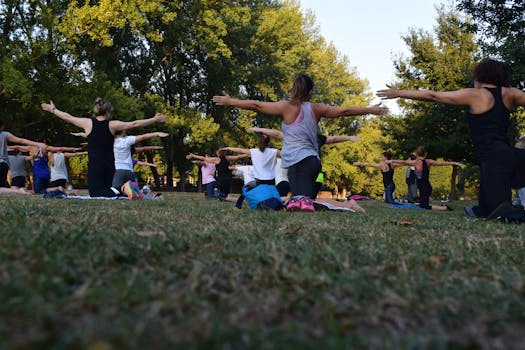 mindfulness in the park