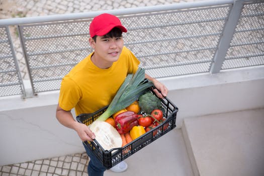 urban gardening on a balcony