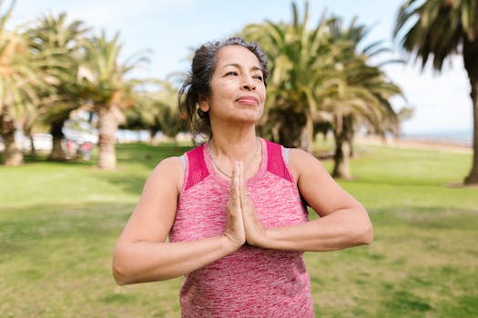 peaceful city park for mindfulness practice