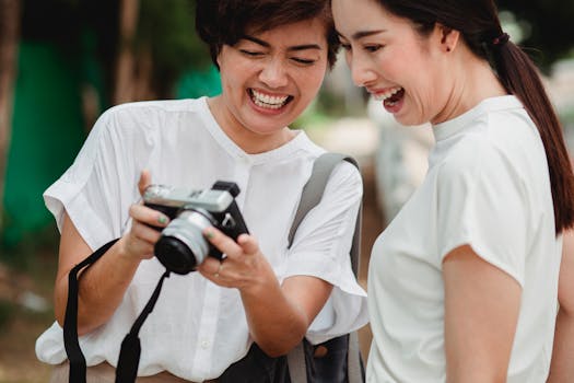 young professional enjoying tech-free time